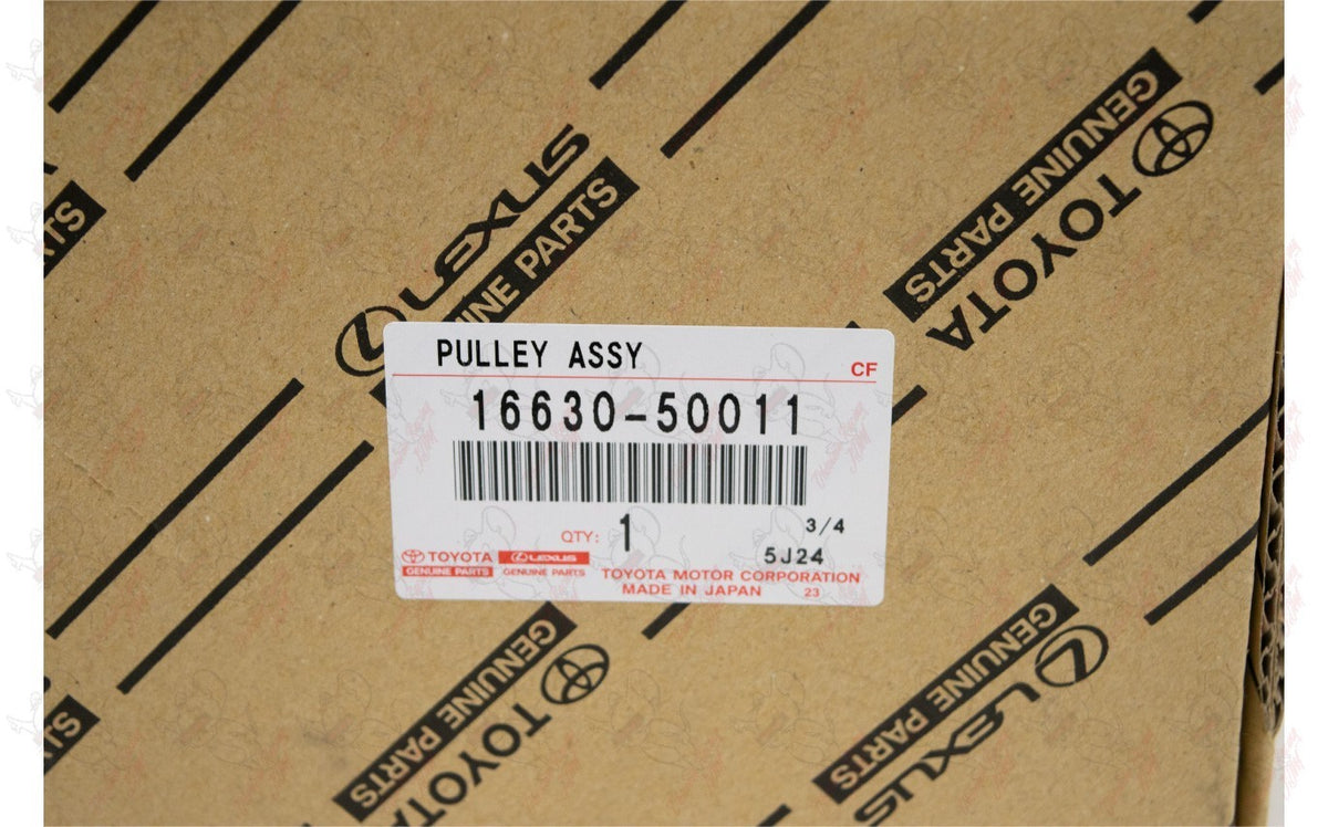 TOYOTA OEM PULLEY ASSY-IDLER for LEXUS 16630-50011 Genuine 5
