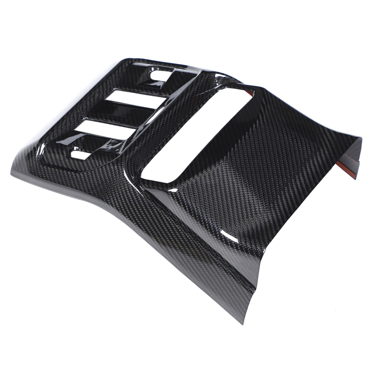 Real Carbon Fiber Rear Air Conditioning Vent Trim Cover For BMW X3 G45 2025+ 15
