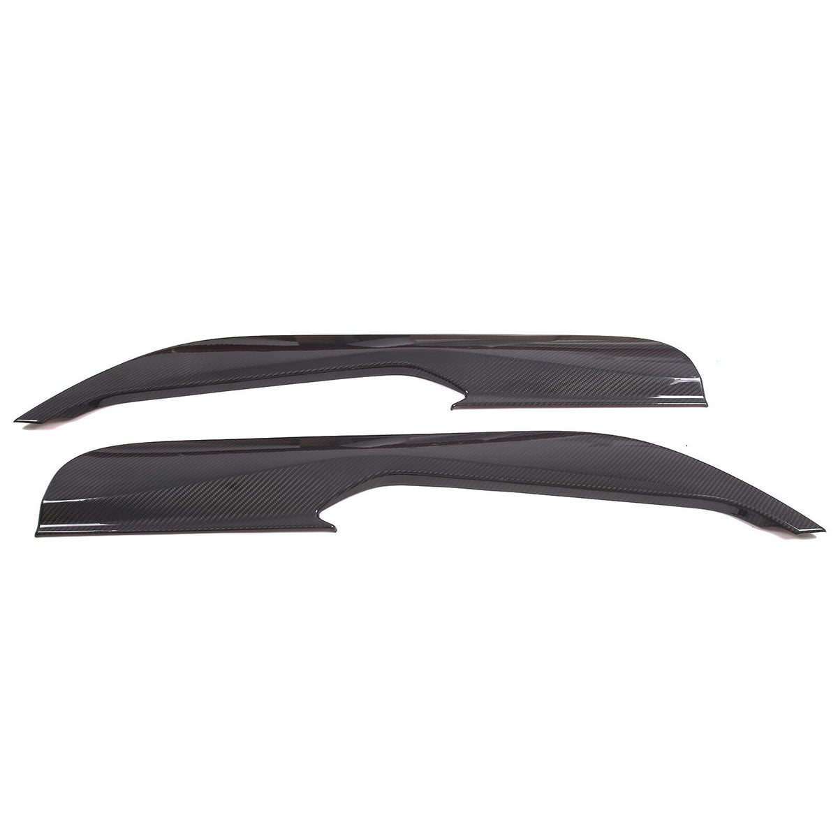 For Corvette C8 Stingray Coupe HTC 2020+ Carbon Inner Lower Door Panel Anti-Kick 16