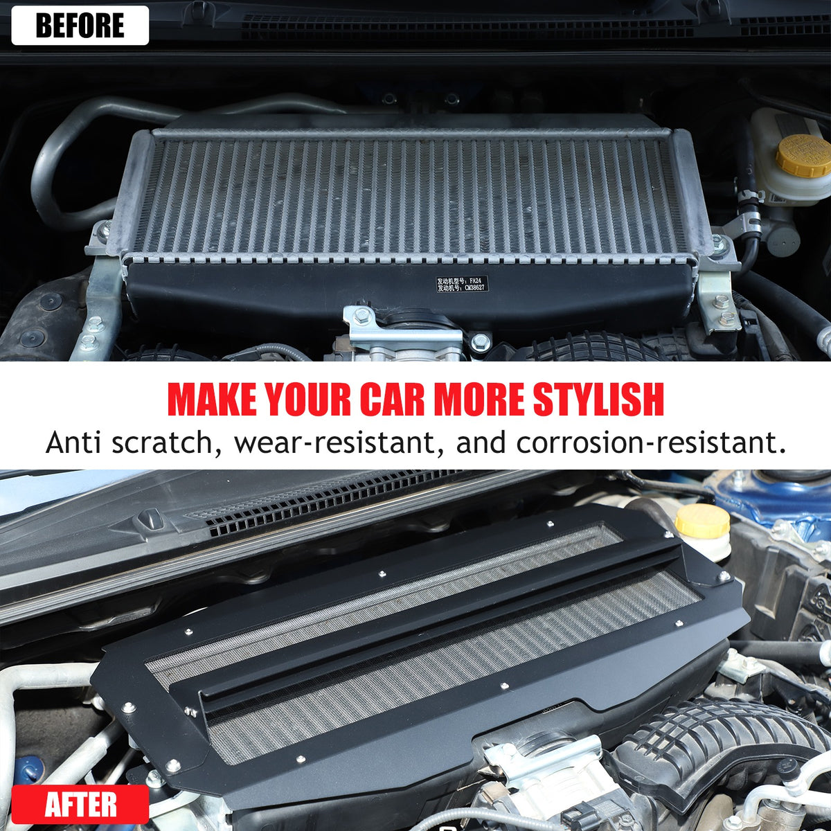 Aluminum Radiator Air Guide Plate For Subaru WRX VB/Levorg 2022+ 3