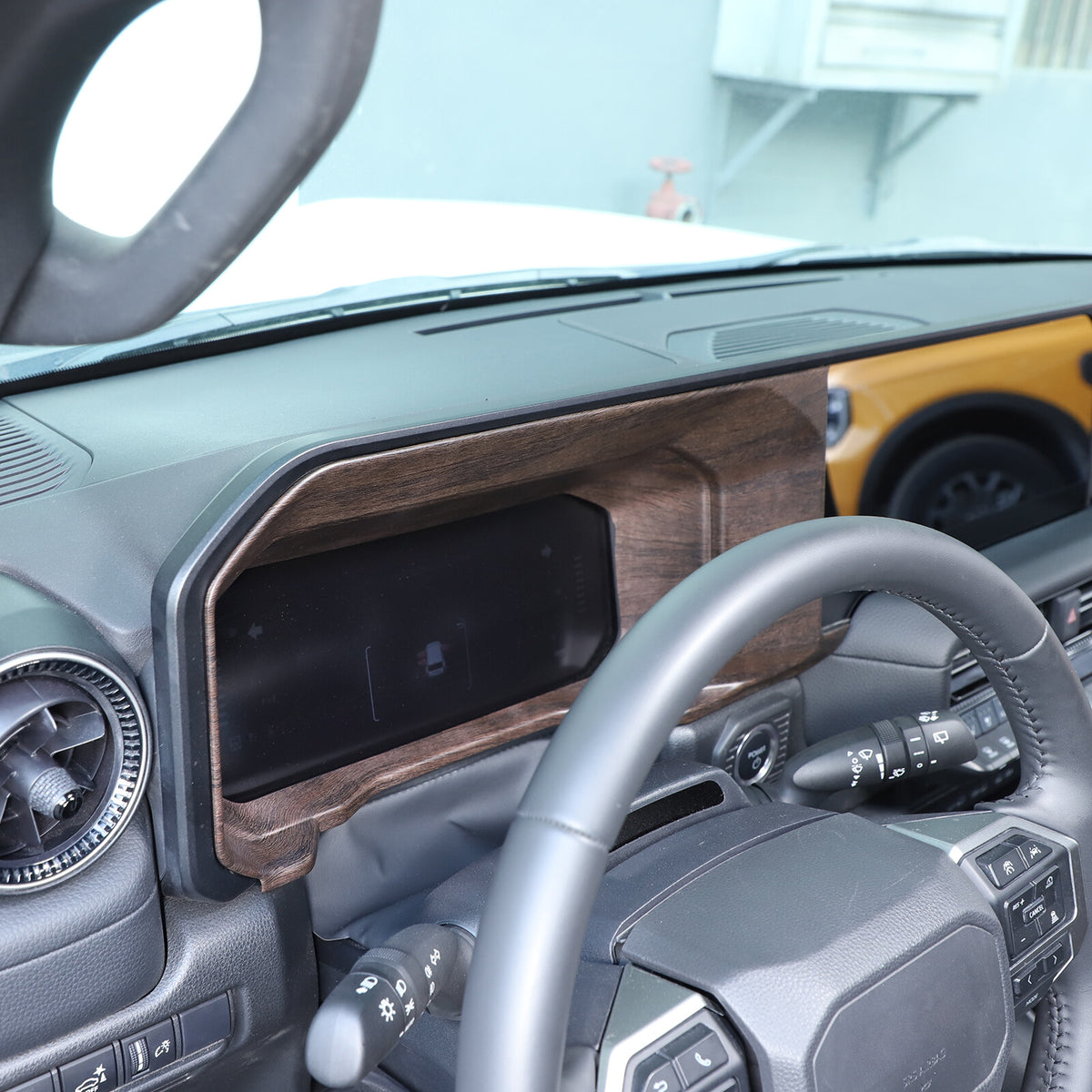 Wood Grain Dashboard Instrument Trim For Toyota Land Cruiser Prado LC250 24+ 7