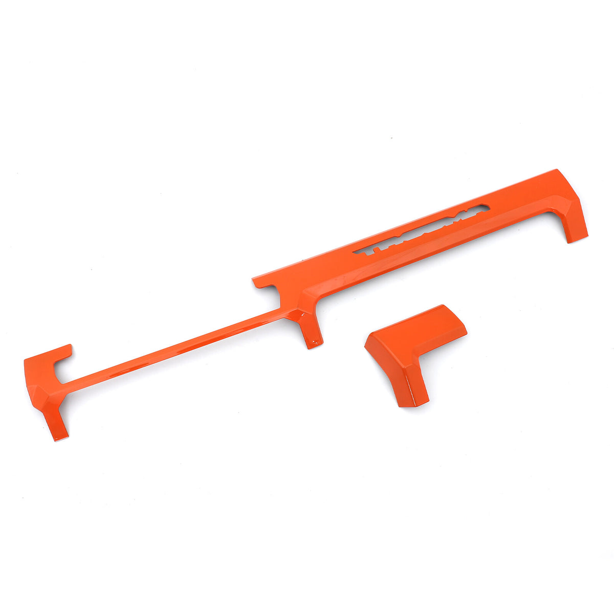 Orange ABS Center Console Strip Trim Cover For Toyota Tacoma 2024+ US 15