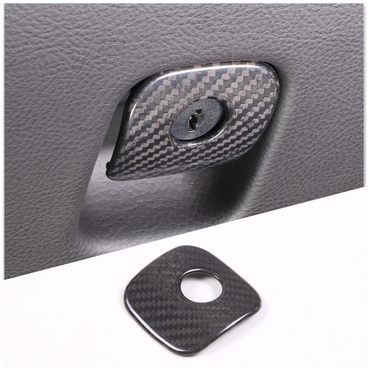Real Dry Carbon Fiber Full Interior Set Decor Trim Kit for Corvette C6 2005-13 - Styles 21-25 23