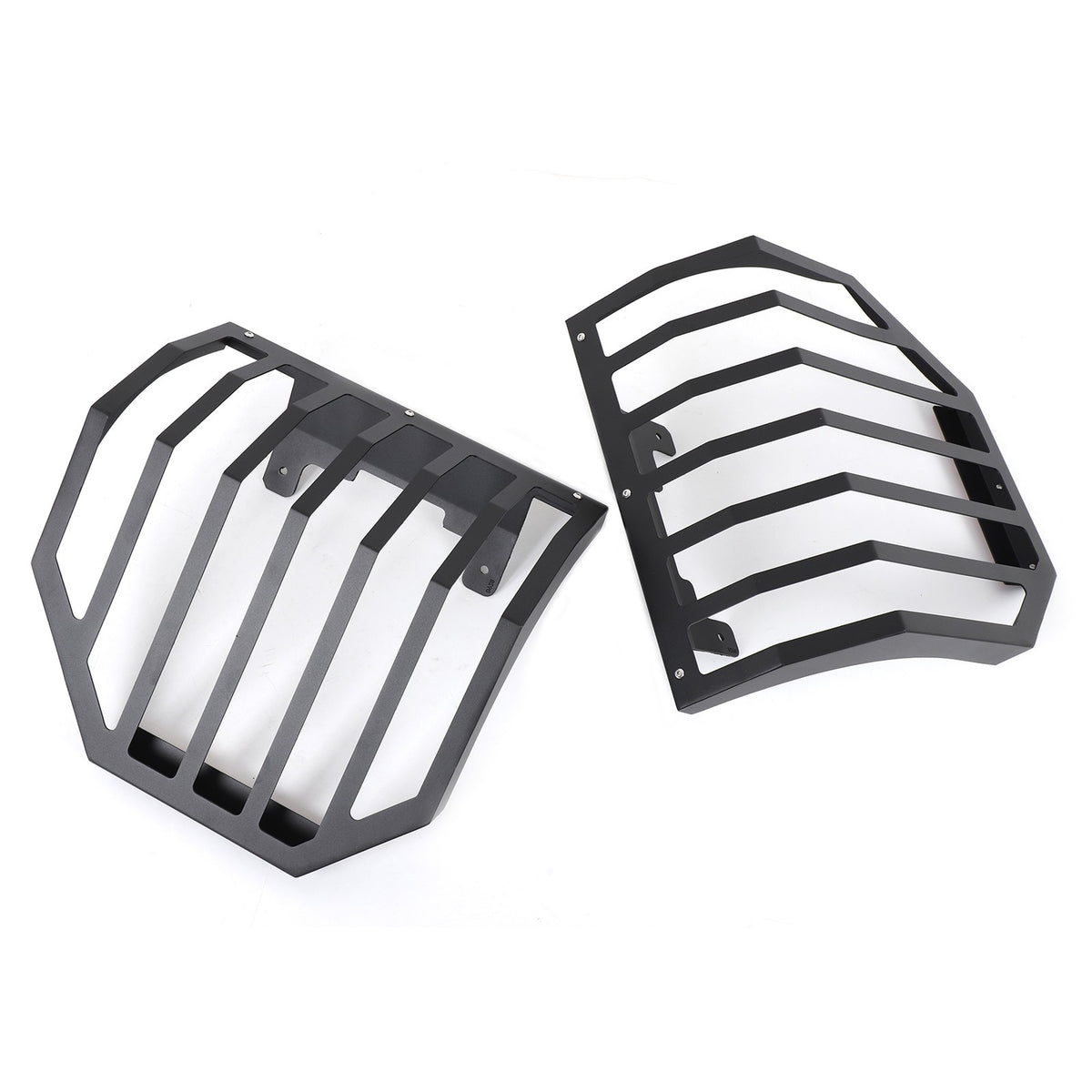 Mesh Carbon Steel Black Taillight Protection Cover Trim For Ford Maverick 2022+ 6