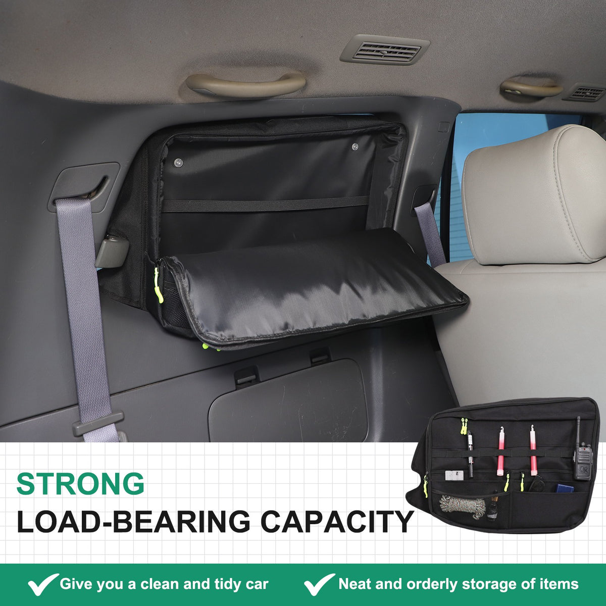 Left Side Rear Quarter Storage Bag For Toyota Land Cruiser Prado J120 03-09 US 6