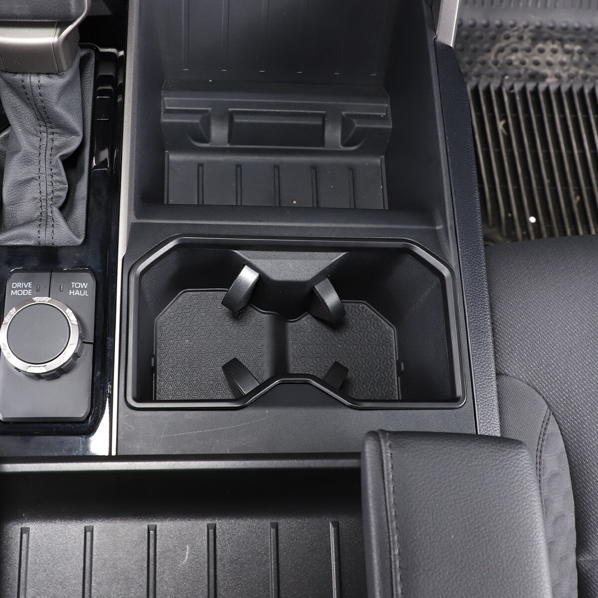 Matte Black ABS Interior Decoration Cover Trim Kit For Toyota Tundra 2022-26 US - Variants 16-20 7