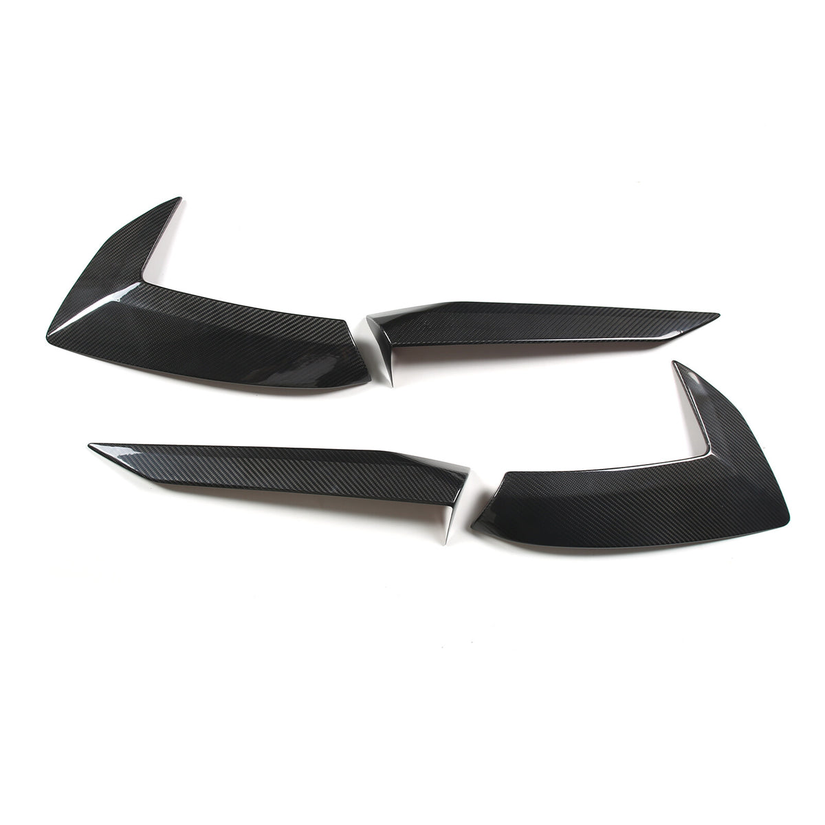 Real Carbon Fiber Full Exterior Set Decor Cover Trim Kit For Corvette C8 2020-26 48