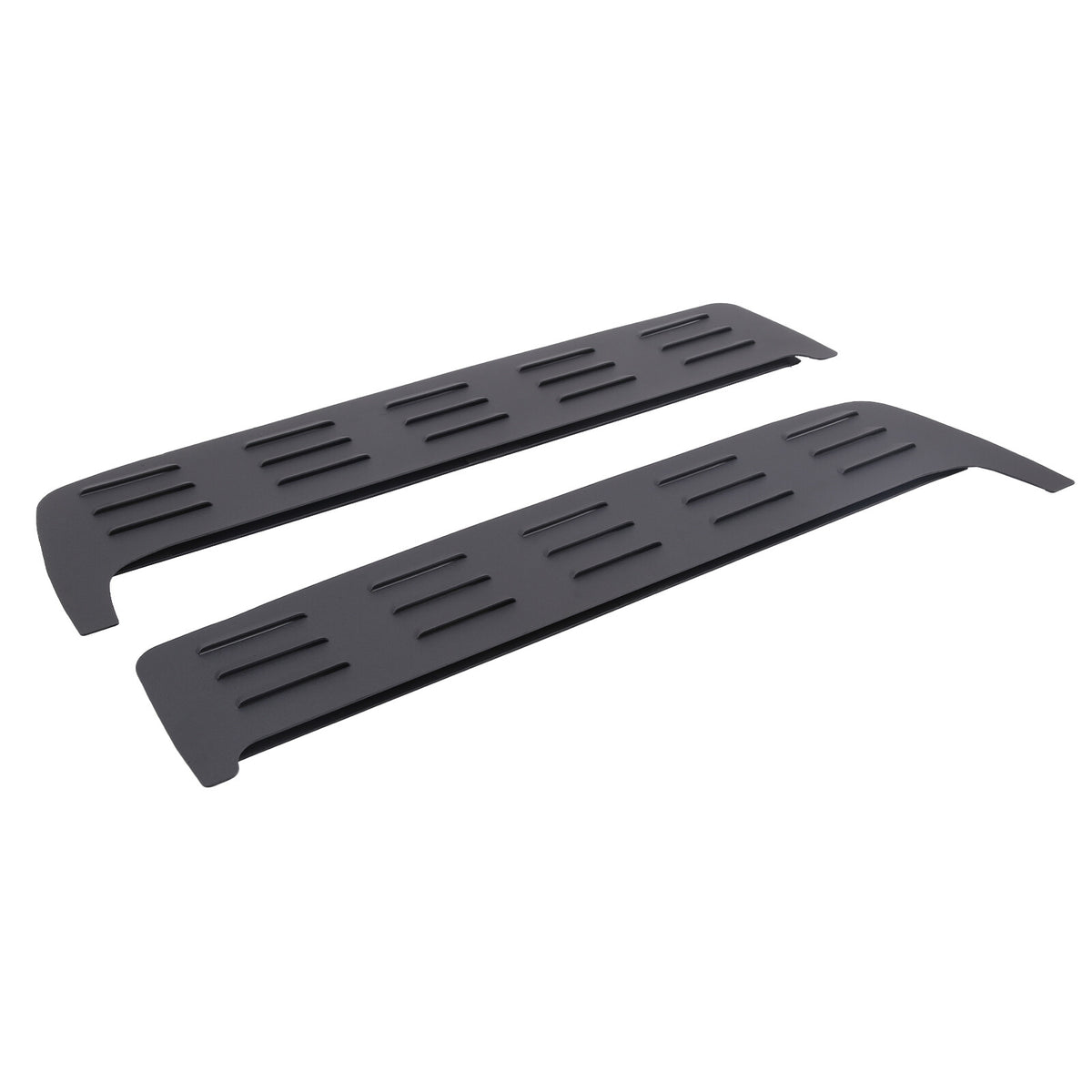 Black Aluminium Alloy Door Window Air Vents Screens For Toyota Tacoma 16-23 7