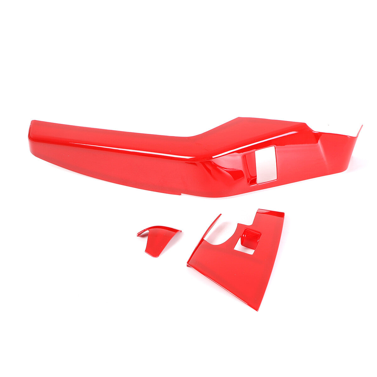 Sports Red ABS Interior Decoration Cover Trim Kit For Corvette C7 2014-19 - Styles 6-10 65