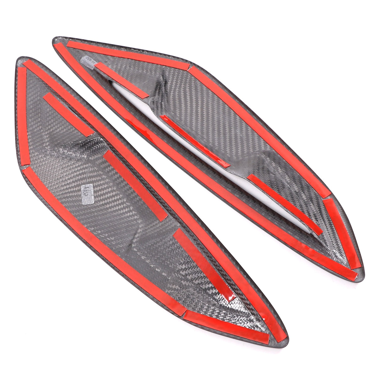 Matte Real Carbon Fiber Side Fender Trim For BMW 8 Series G14 G15 2019-2023 10