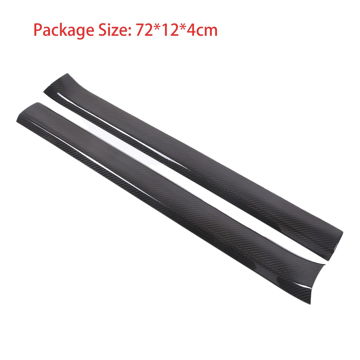 Real Carbon Fiber Built In Scuff Door Sill Bar Plate For Corvette C6 2005-2013 21