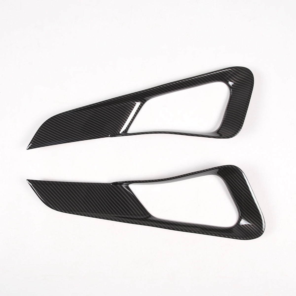 ABS Carbon Fiber Center Console Gear Shift Strip Trim For Range Rover Sport 23+ 12