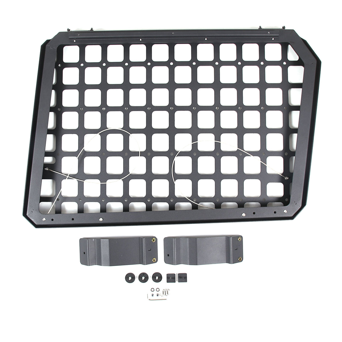 Left & Right Rear Window Molle Panel Rack For Land Rover Discovery 4 LR4 04-16 12