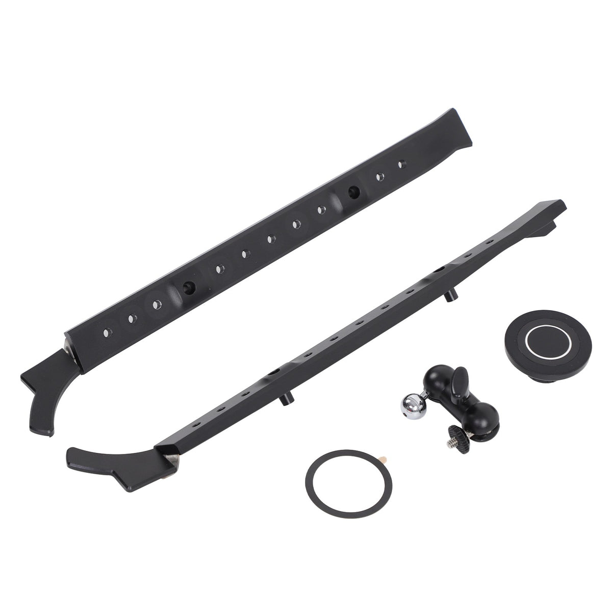 Black Magnetic A-Pillar Mount Bracket For Land Rover Defender L316 2004-2018 2
