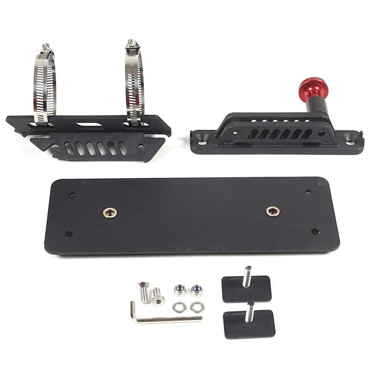 Black Car Fire Extinguisher Mount Bracket For Toyota Tacoma/Tundra 2016-23 12