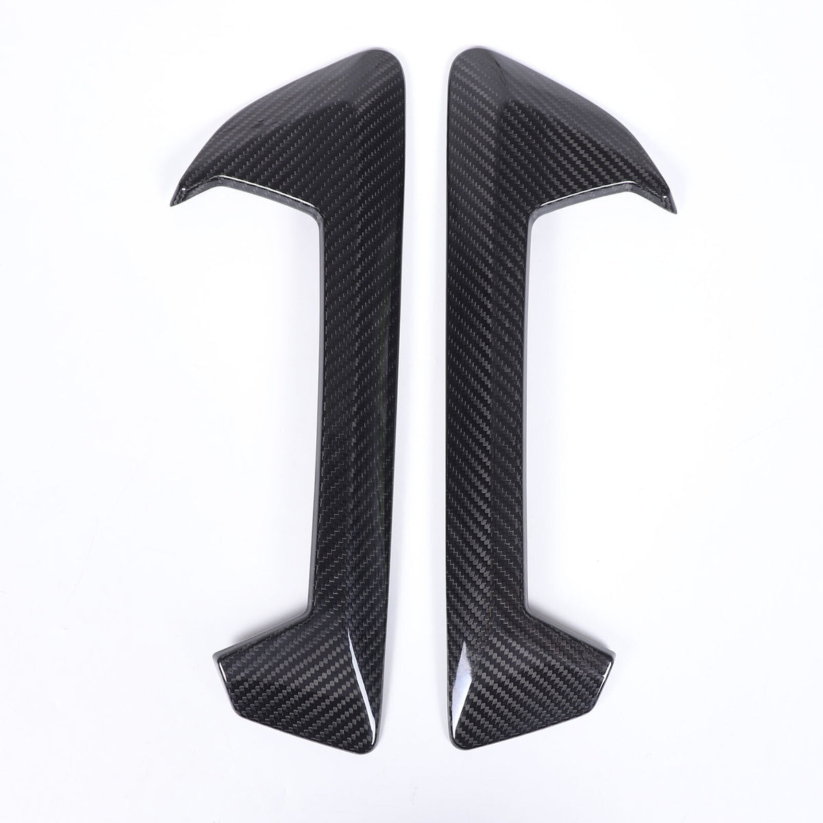 Real Carbon Fiber Side Body Fender Air wing Vent Trim For BMW X5 G05 X5M F98 23+ 11