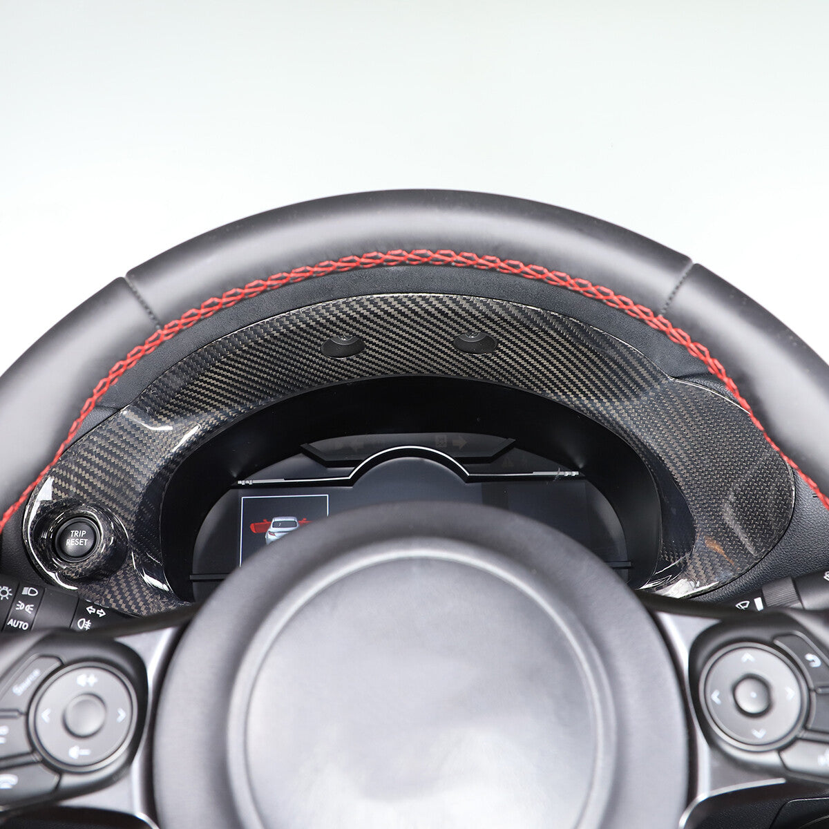 Dry Carbon Fiber Tachometer Frame Cover Trim Fit For GR86 ZD8 BRZ STI 2022-2023 9