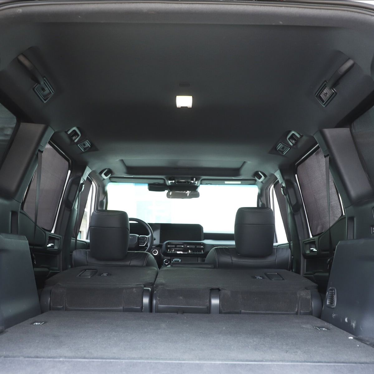 Window Screen Sun Shade Mesh Cover Windshield For Toyota Land Cruiser LC250 24+ 5