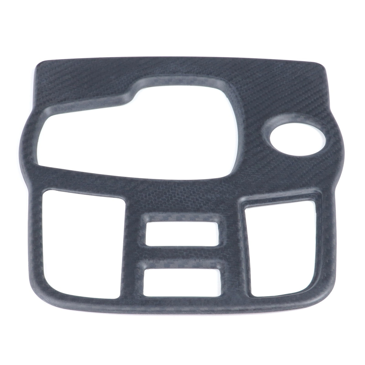 Matte Real Carbon Fiber Gear Shift Indicator Trim For Jaguar F-TYPE X152 2013+ 7