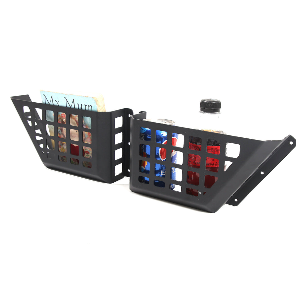 Rear Side Door storage basket Box Tray Molle Panel For Land Rover Defender 04-19 11