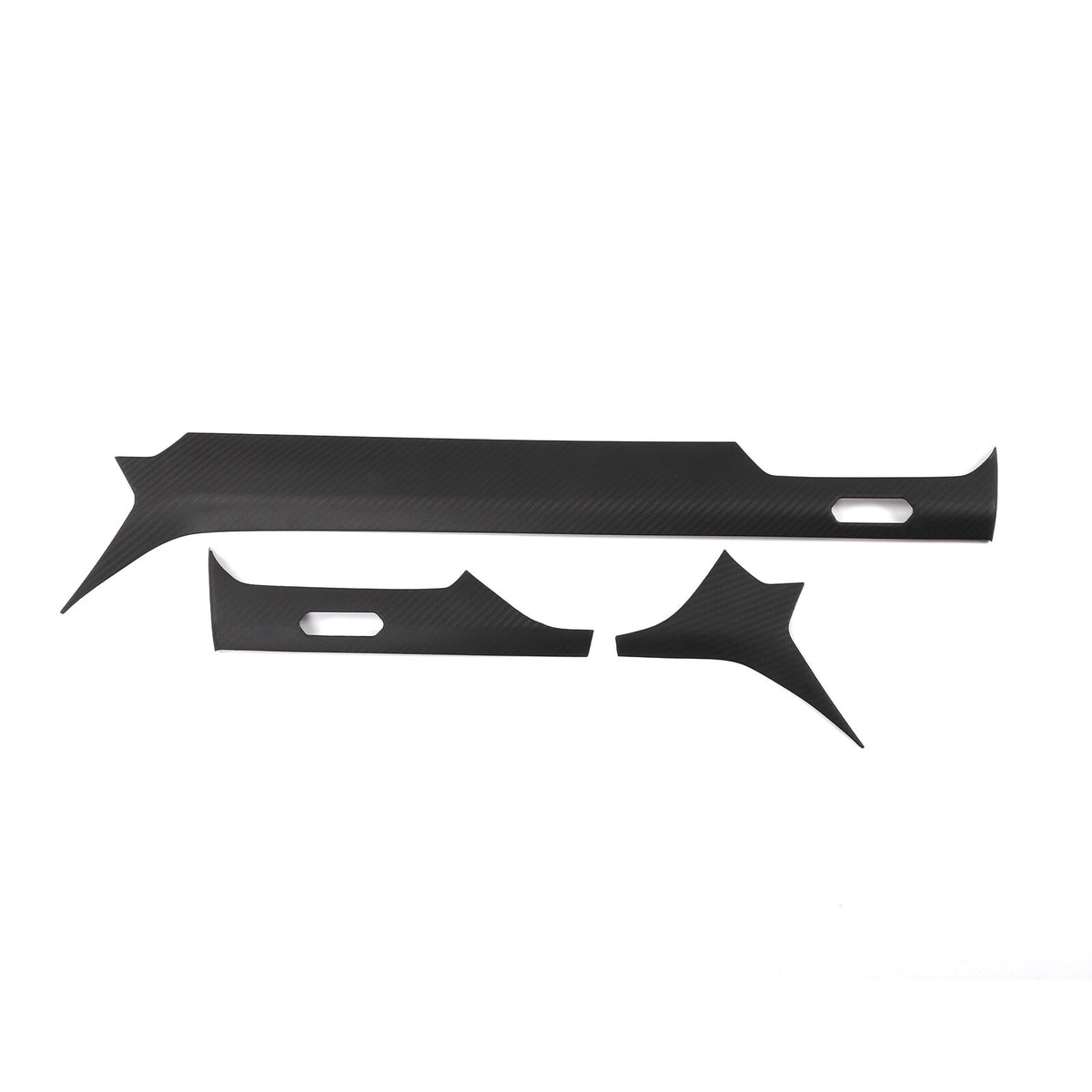 Matte Real Dry Carbon Fiber Center Console Panel Trim For Lamborghini URUS 18-23 7