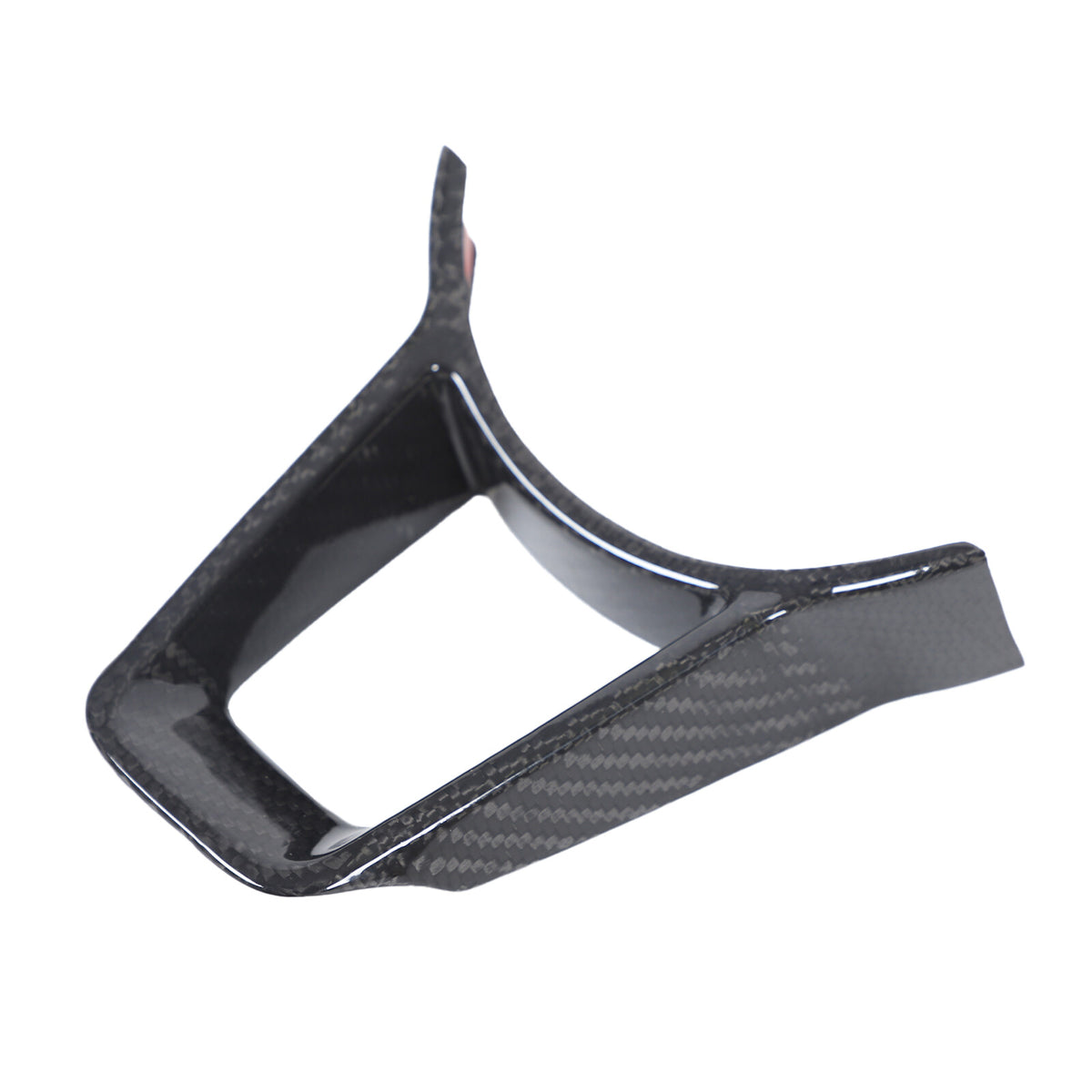 Real Carbon Fiber Steering Wheel U Type Cover Trim For Nissan Z RZ34 400Z 2023+ 4