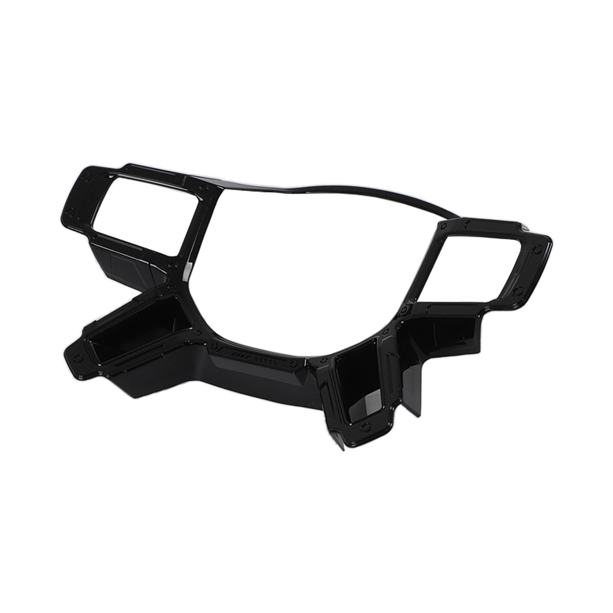 Mecha Glossy Black Steering Wheel Frame Trim For Land Rover Defender L663 20-25 16