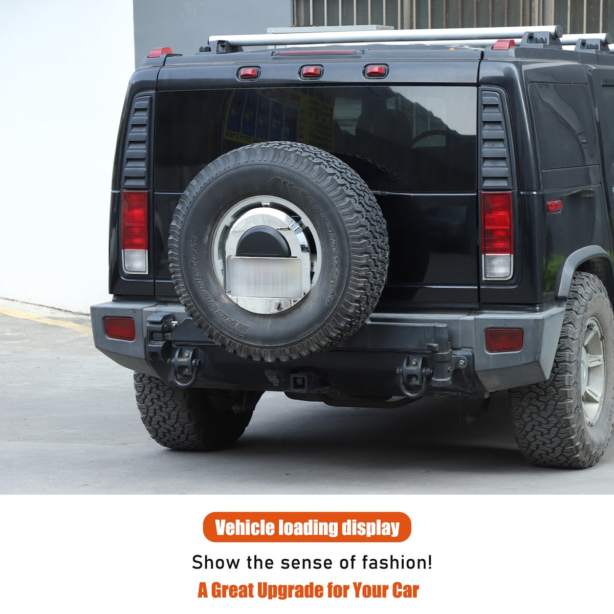 Replace Spare Tire License Plate Base For Hummer H2 2003-09 OE:25782333 11