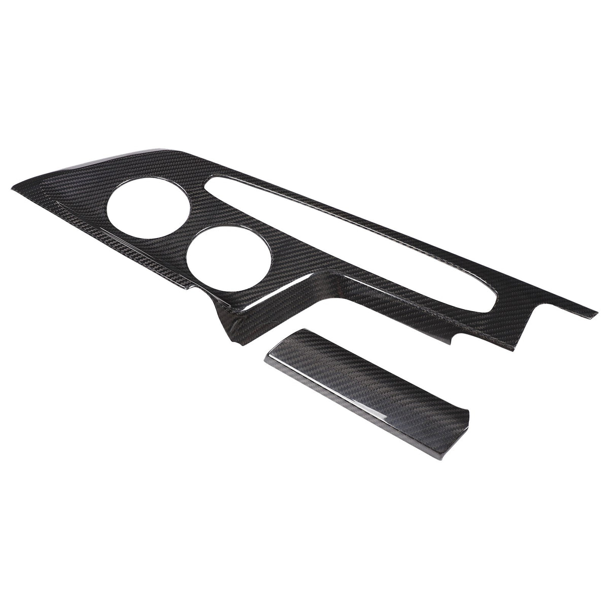 Real Dry Carbon Fiber Interior Center Trim For Corvette C8 2026+ Stingray ZR1 36