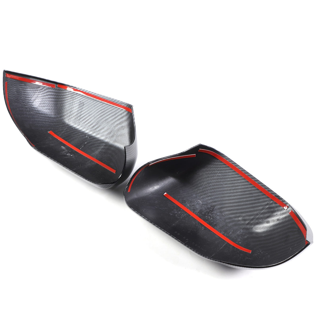 ABS Carbon Fiber Side Mirror (Non-Turn Signal)Trim For Toyota Tundra/Sequoia 22+ 9