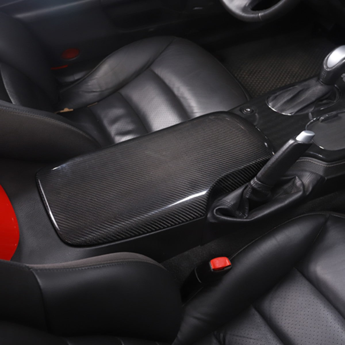 Real Carbon Fiber Interior Center Console trim For Corvette C6 2005-2013 128
