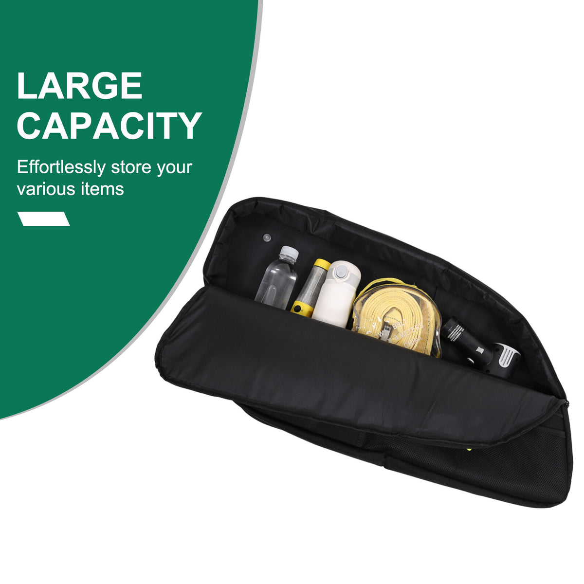 Rear Trunk Right Side Storage Bag Pockets Organizer For Toyota Sequoia 2007-2021 8