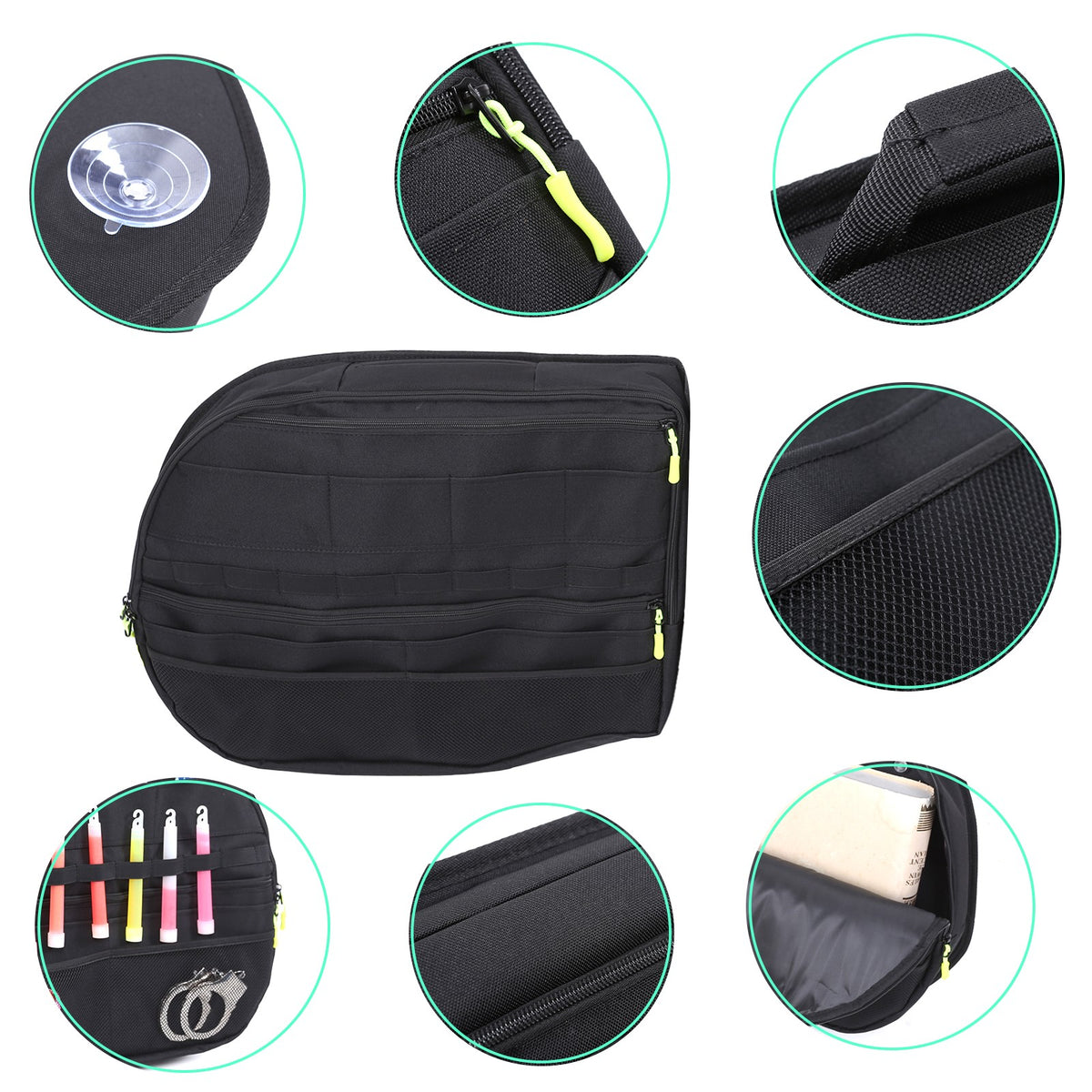 Tailgate Rear Door Cargo Trunk Storage Bag Organizer For LR Defender L663 20+ US 23
