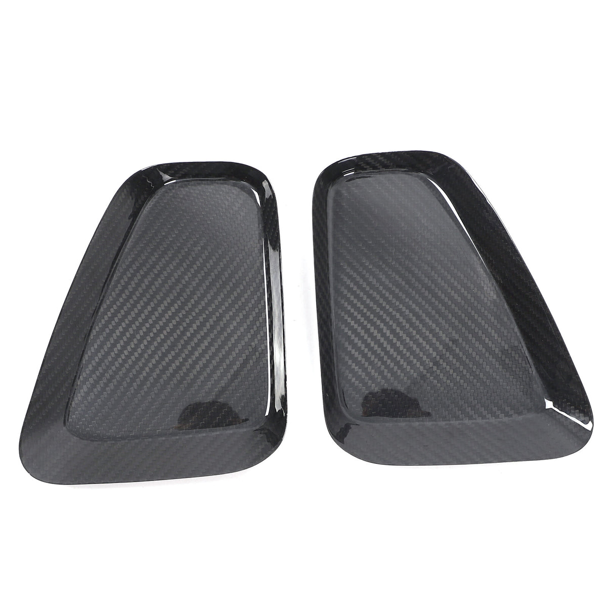 Real Carbon Fiber Rear Tail Light Panel Trim for Fiat 500 Abarth 595 695 16+ 11