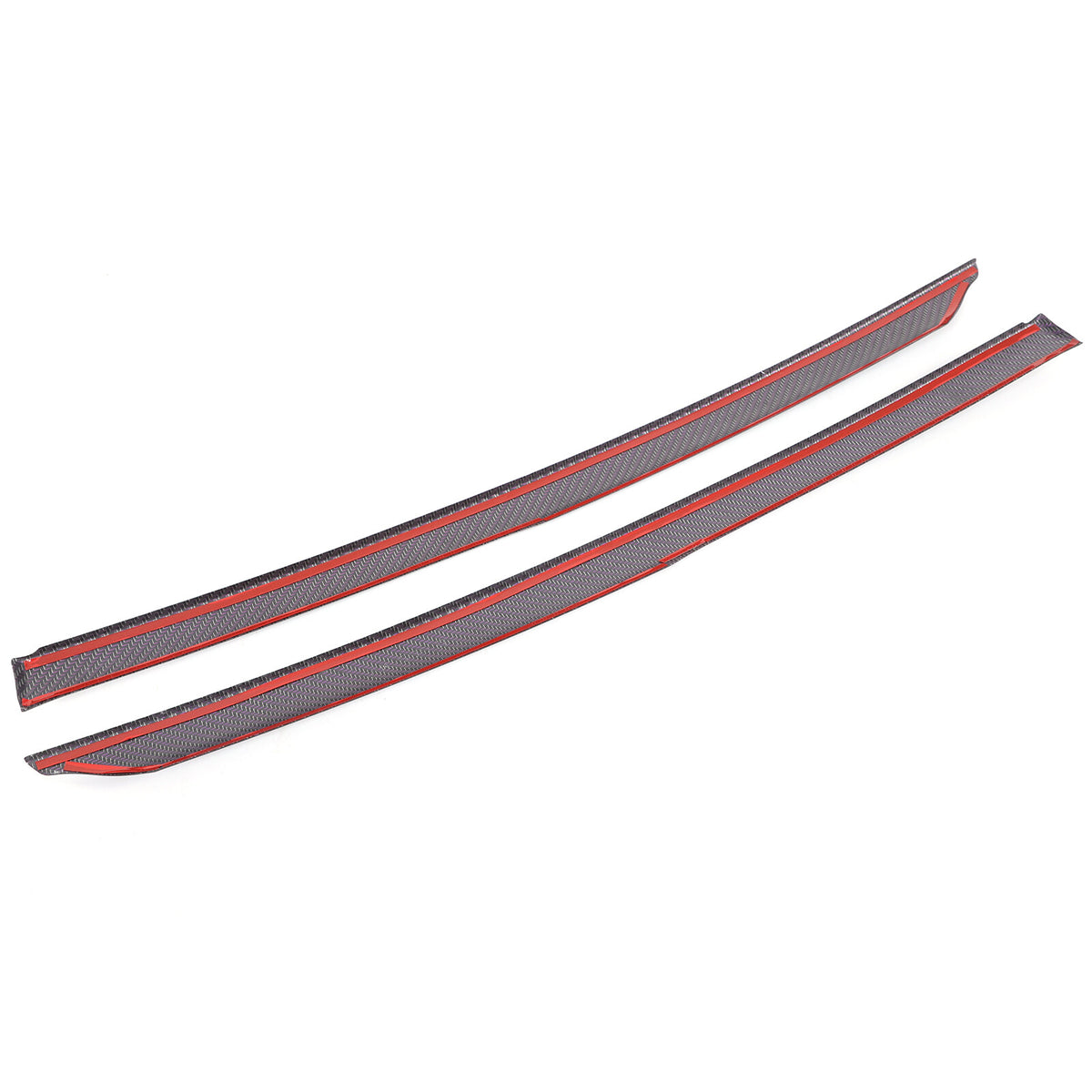 Purple Real Carbon Fiber Window Triangle A-Pillar Cover For Corvette C6 2005-13 5
