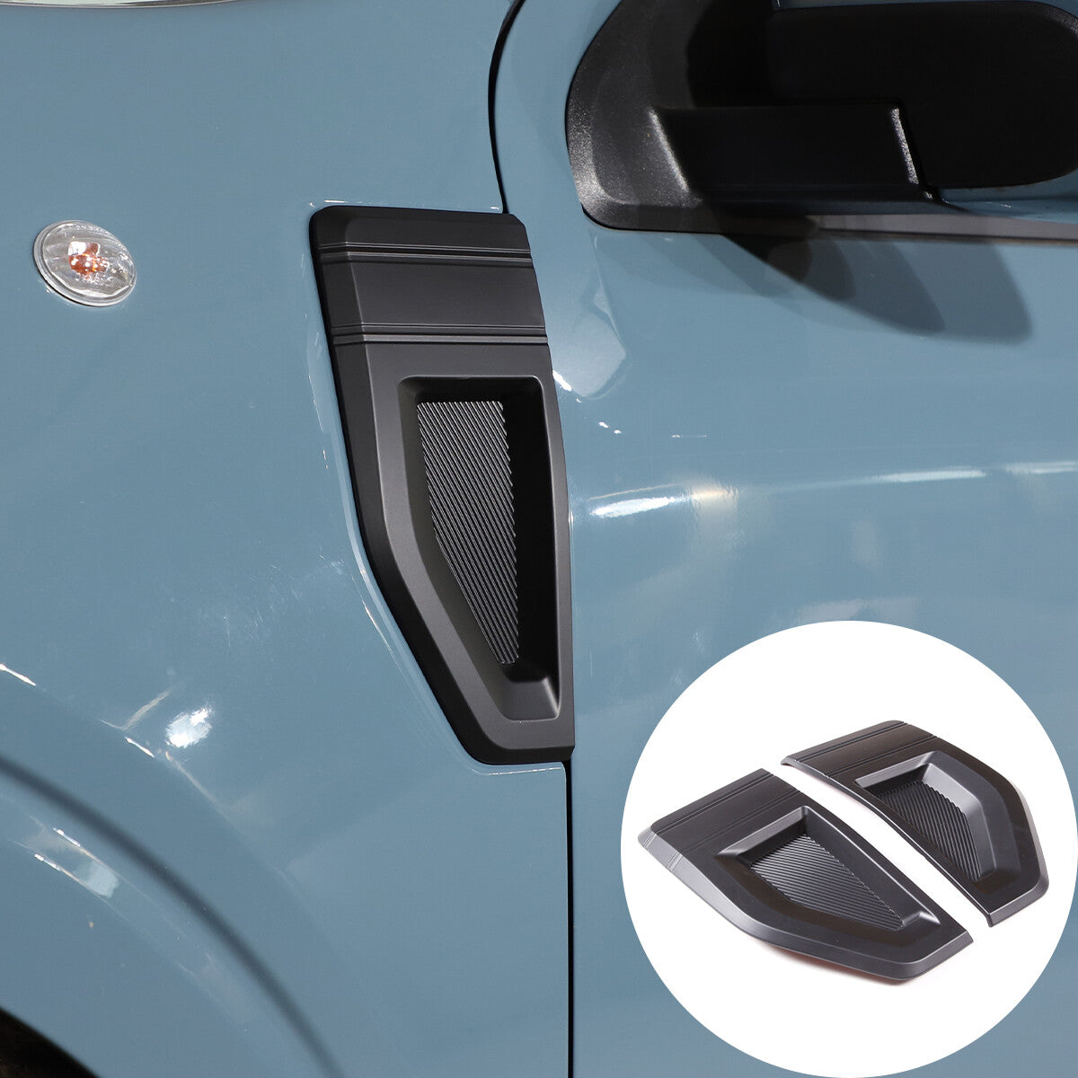Matte Black Full Interior Set Panel Decor Cover Trim Kit For Ford Maverick 22-24 6
