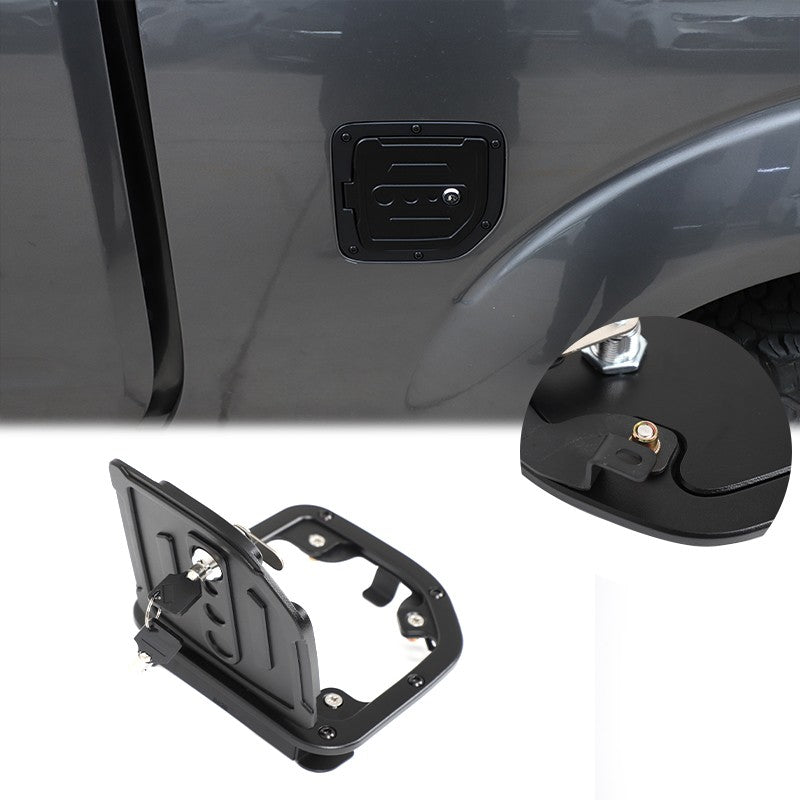 Alloy Steel Fuel Tank Cap Anti-Theft Lock For Nissan Frontier King Cab 2009-17 2