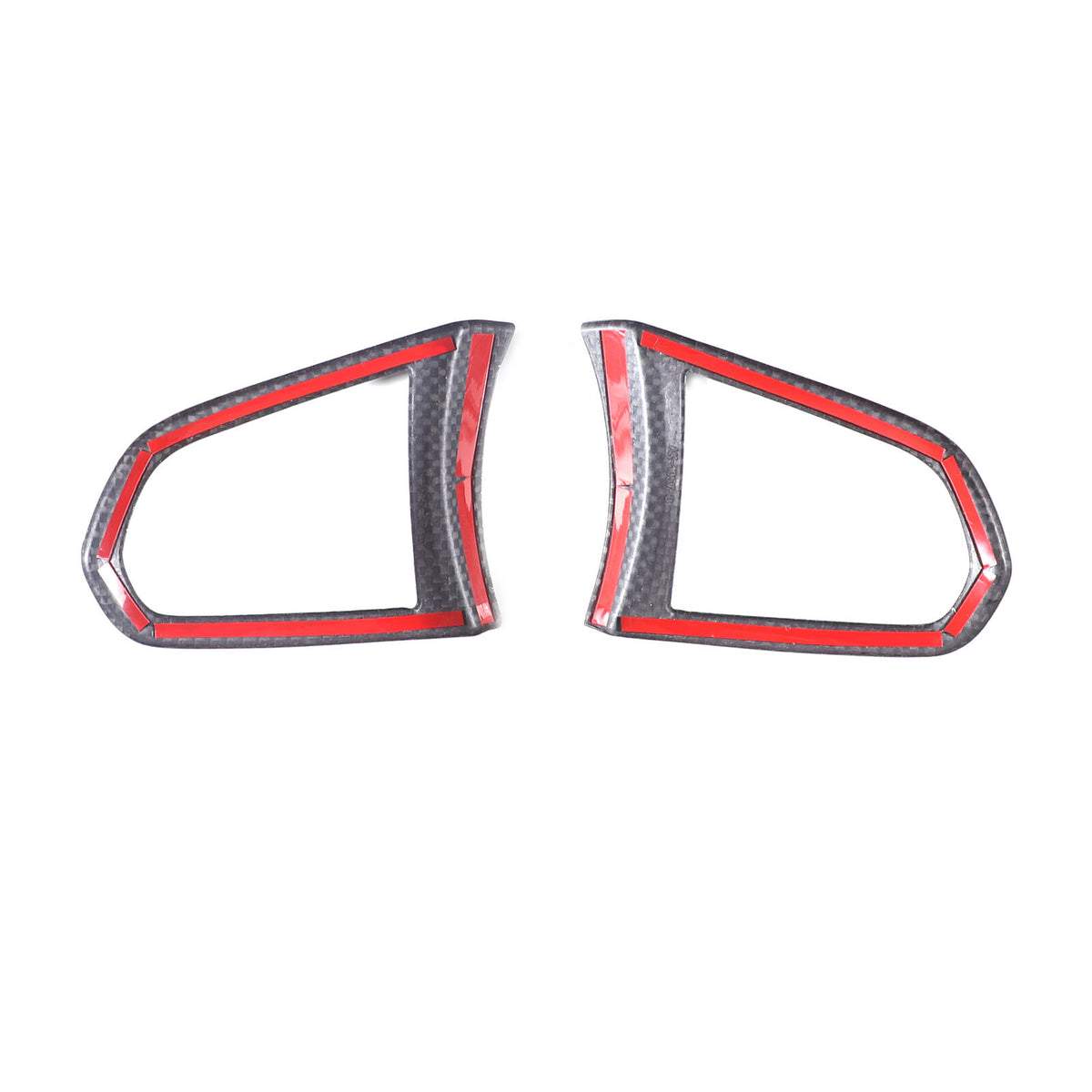 Real Carbon Fiber Steering Wheel Button Cover Trim For Lotus EMIRA 2021-25 US 18
