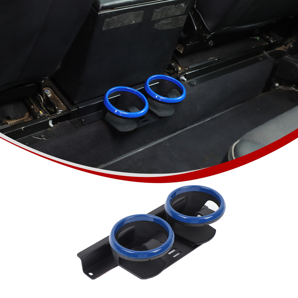 Steel Center Armrest Box Rear Cup Holder Bracket For LR Defender L316 2004-18 15