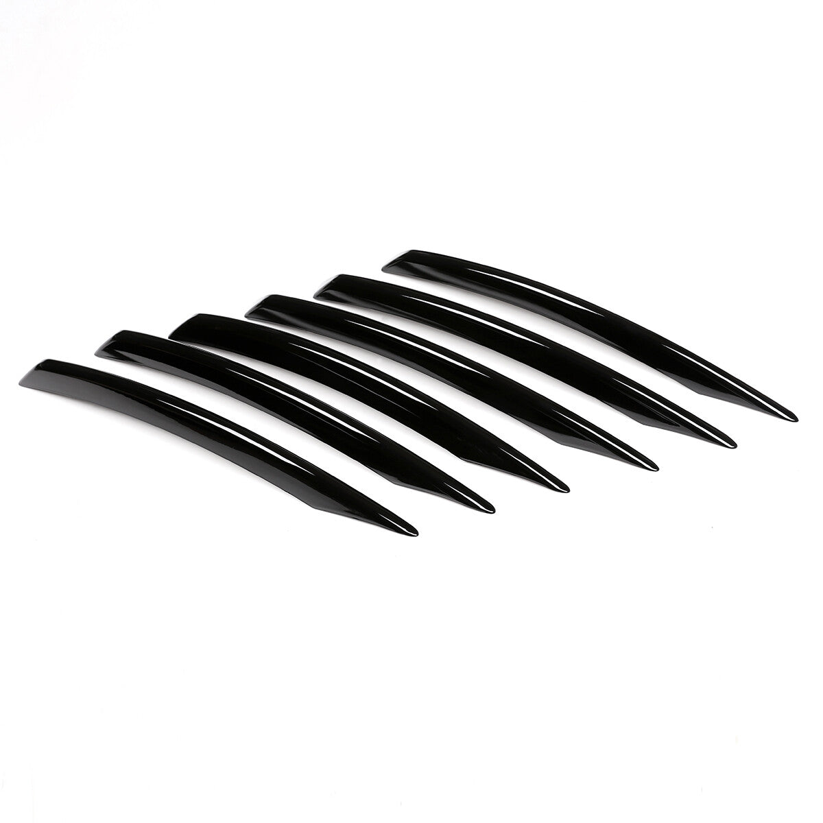 Gloss Black Front Grille Bumper Body Trim Kit For LR Range Rover Vogue HSE 18-22 3