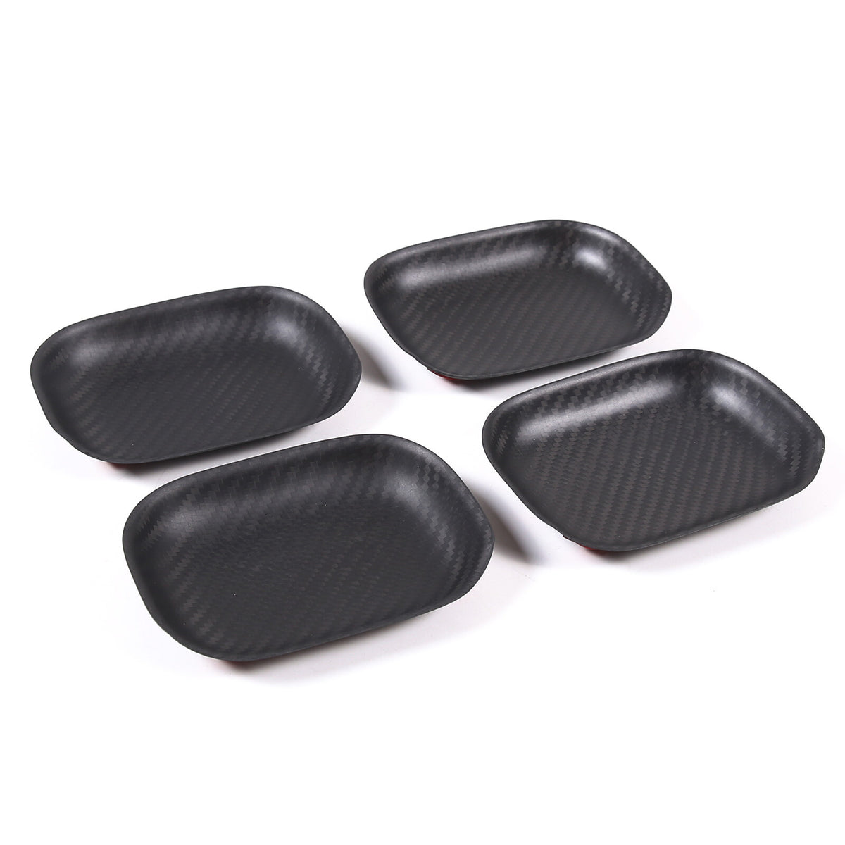 Matte Carbon Fiber Exterior Door Bowl Trim Cover For Mercedes G Class 2004-2018 4