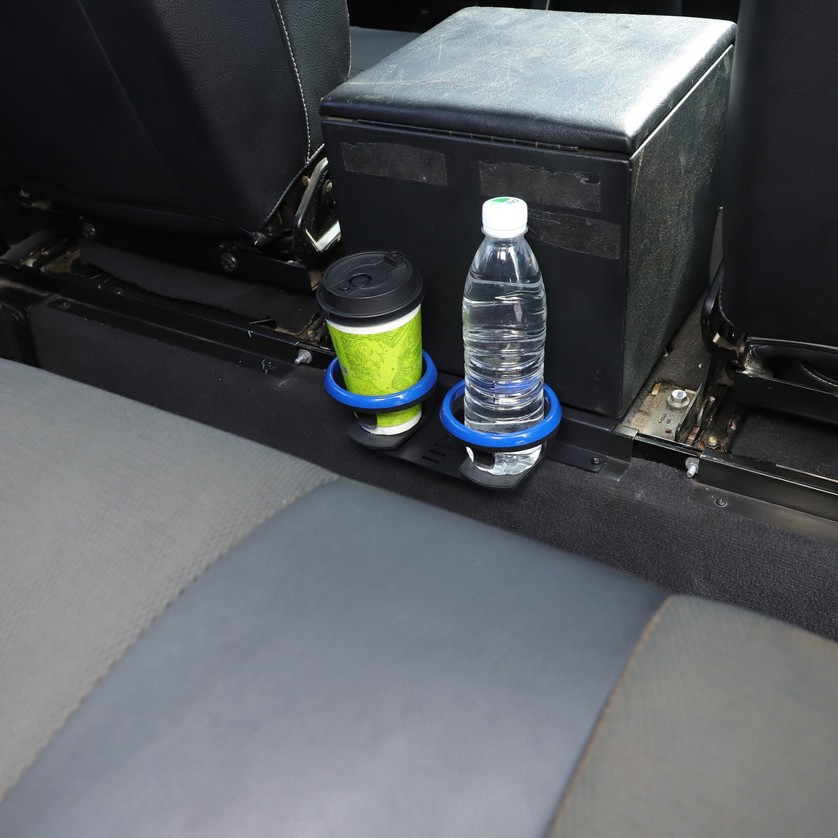 Steel Center Armrest Box Rear Cup Holder Bracket For LR Defender L316 2004-18 14