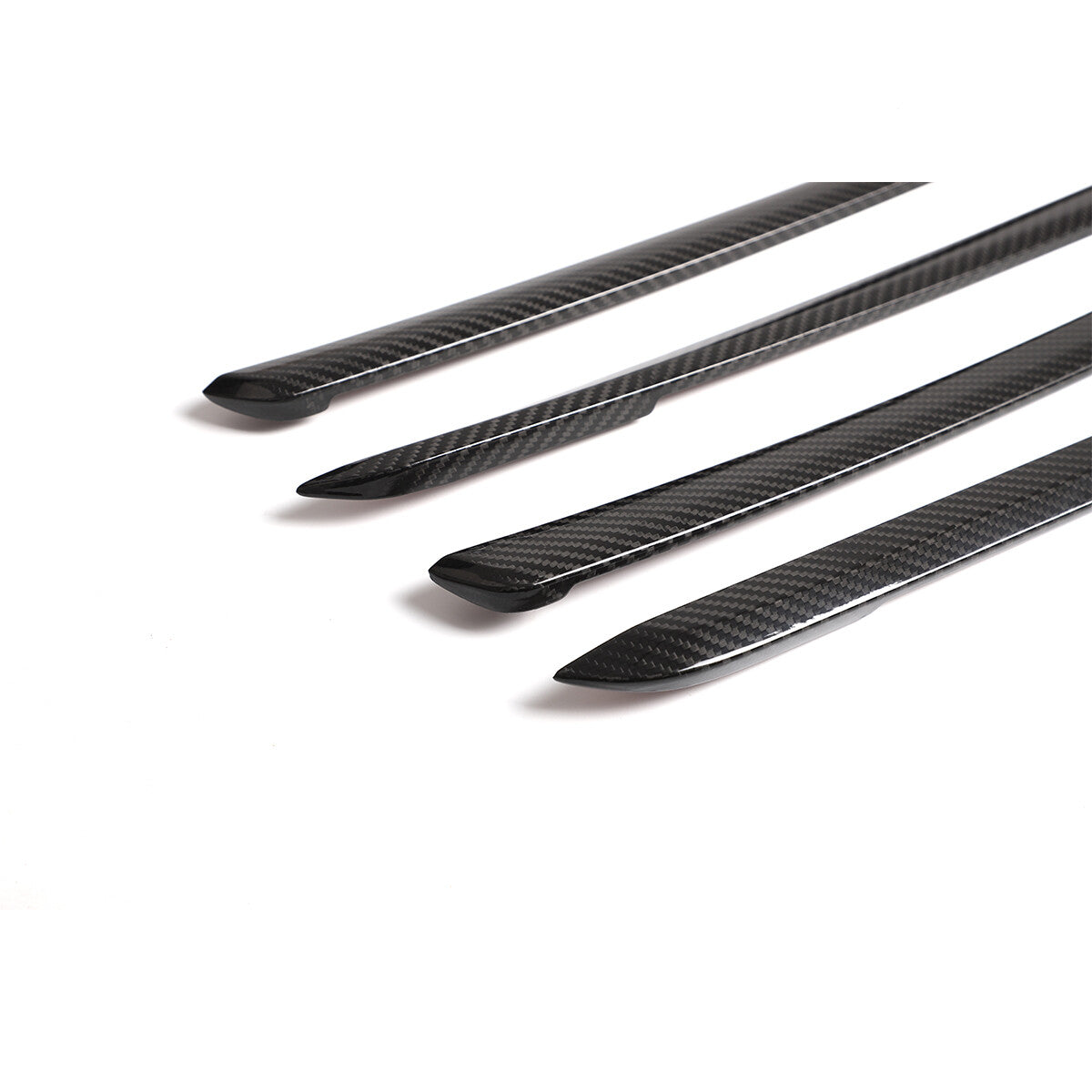 Real Carbon Fiber Inner Door Panel Strip Trim For BMW 3 4 Series GT 2013-2020 9