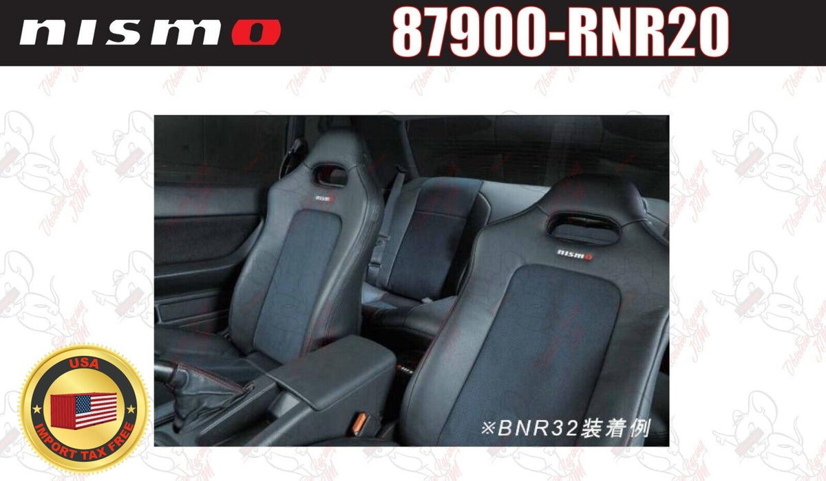 Nismo OEM Seat Cover Front & Rear Set for Skyline GT-R BNR32 87900-RNR20 JDM 1