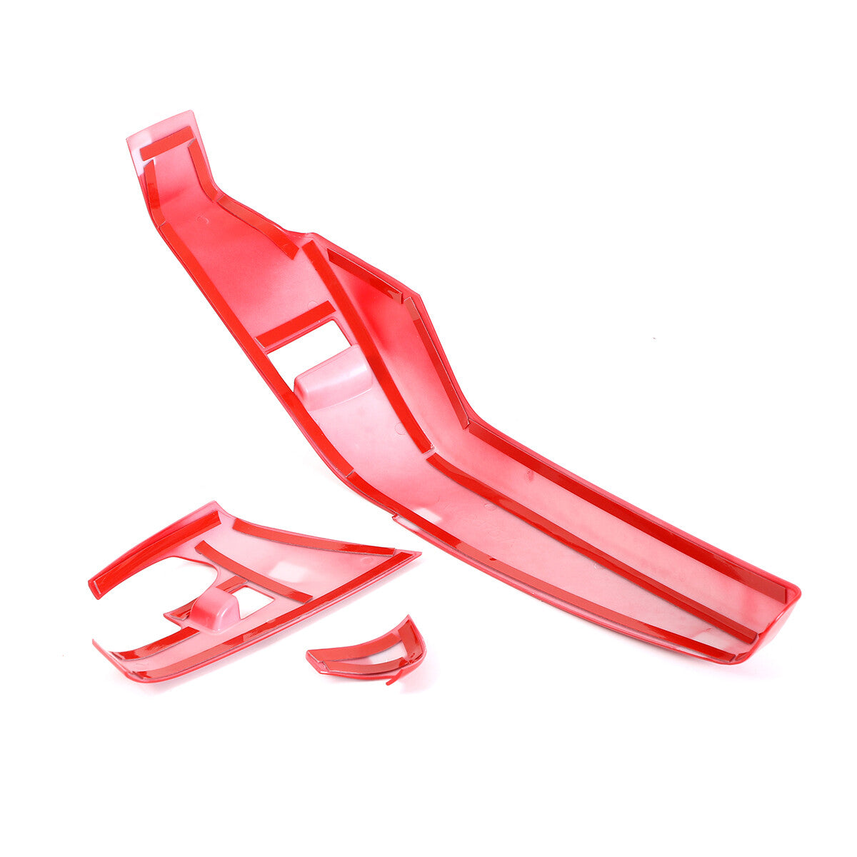 Sports Red ABS Interior Decoration Cover Trim Kit For Corvette C7 2014-19 - Styles 6-10 63