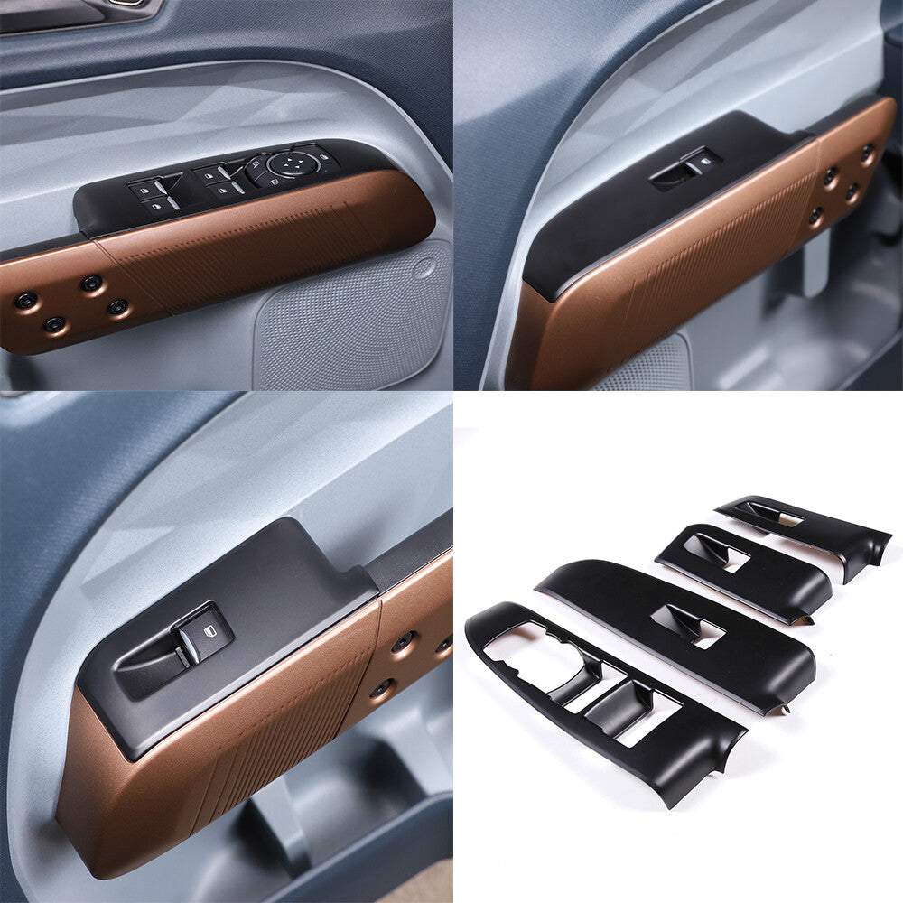Matte Black Full Interior Set Panel Decor Cover Trim Kit For Ford Maverick 22-24 129