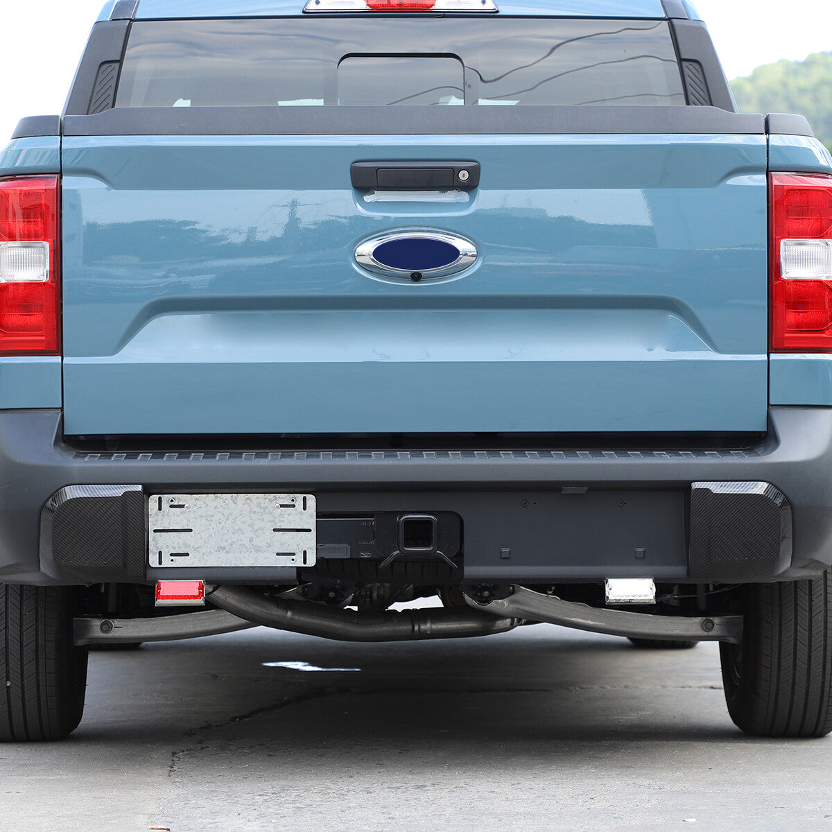 Front Reat Bumper Guards Grill Pads End Caps Cover Trim For Ford Maverick 22-23 6