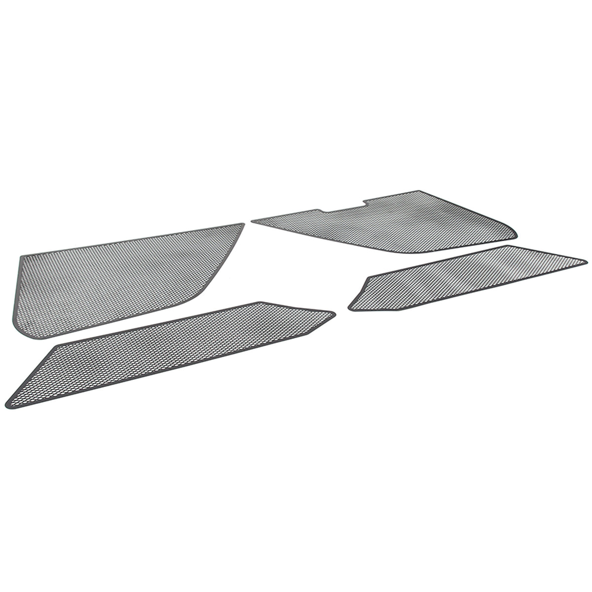 Front Grill Guard Side Vent Intake Mesh Grille Insert For Corvette C8 2020-26 10
