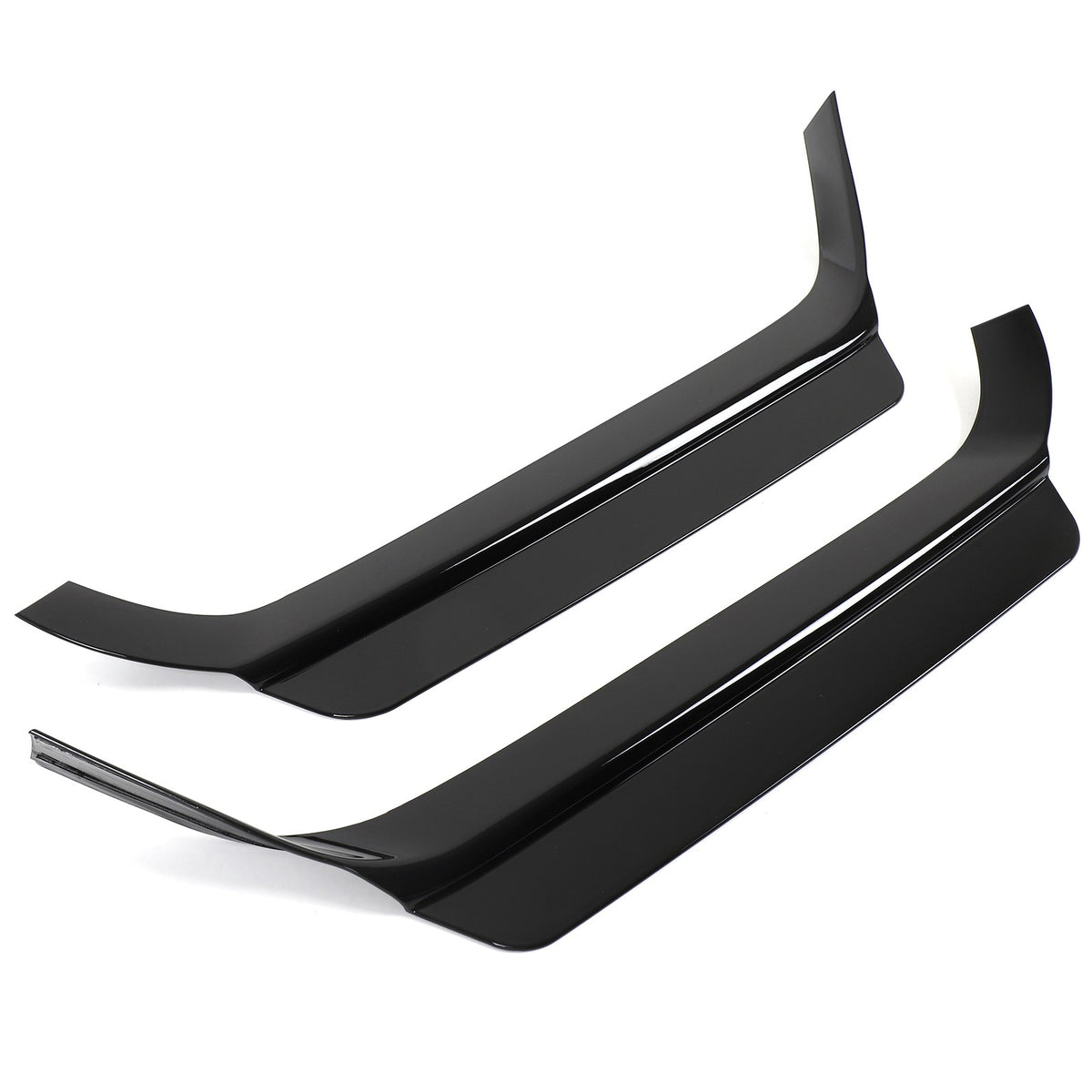 Glossy Piano Black Rear Spoiler Wing Cover Trim Frame For Corvette C8 2020-26 10