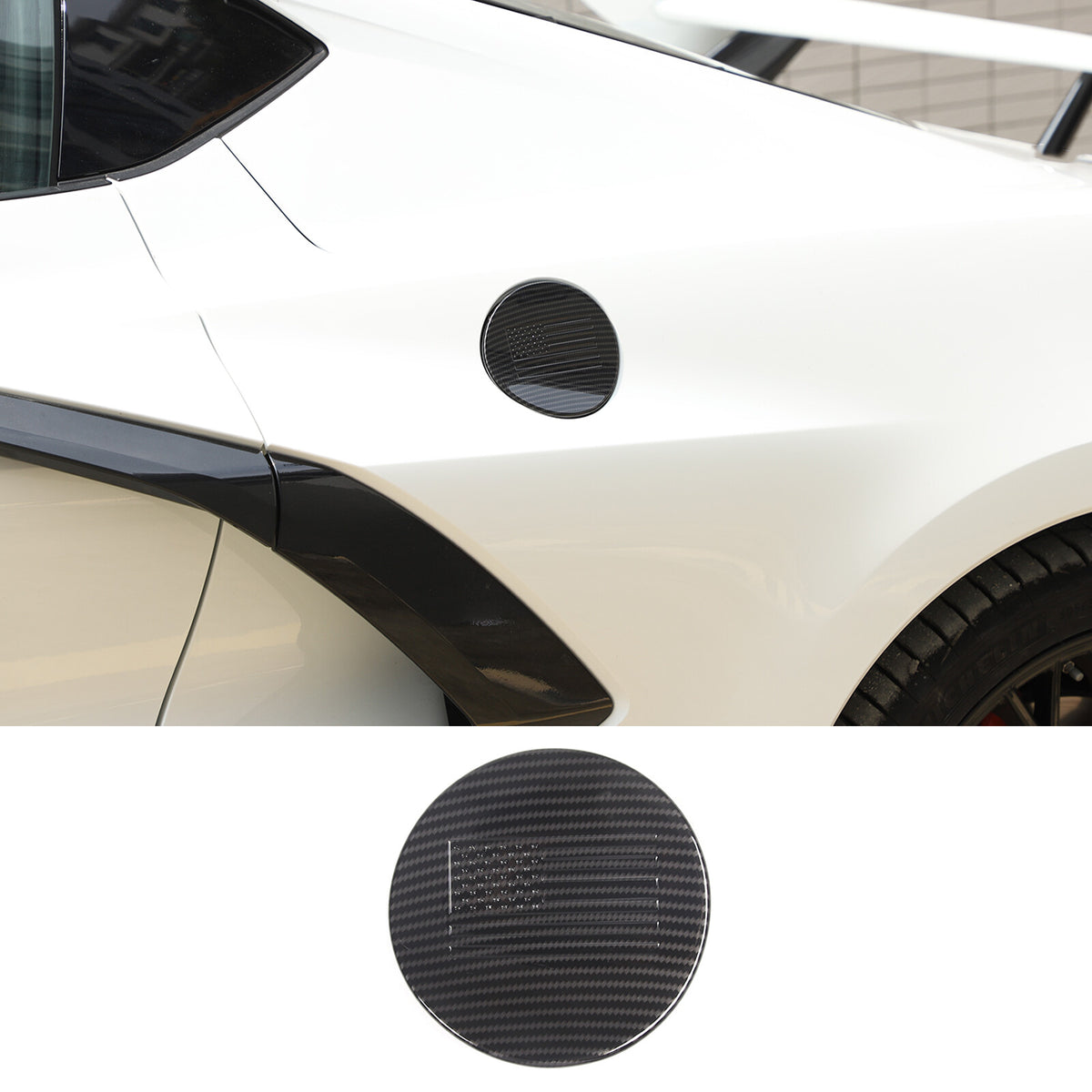 Car Exterior Decoration Cover Trim Kit Accessories For Corvette C8 Convertible - Styles 1-5 4